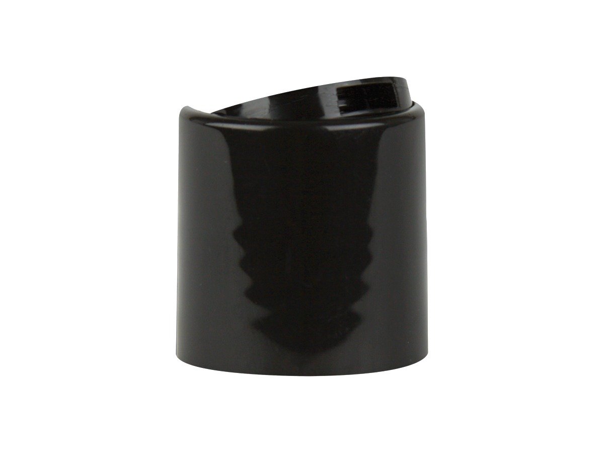 38-485 Black Polypropylene Dispensing Cap with .125in sifter holes