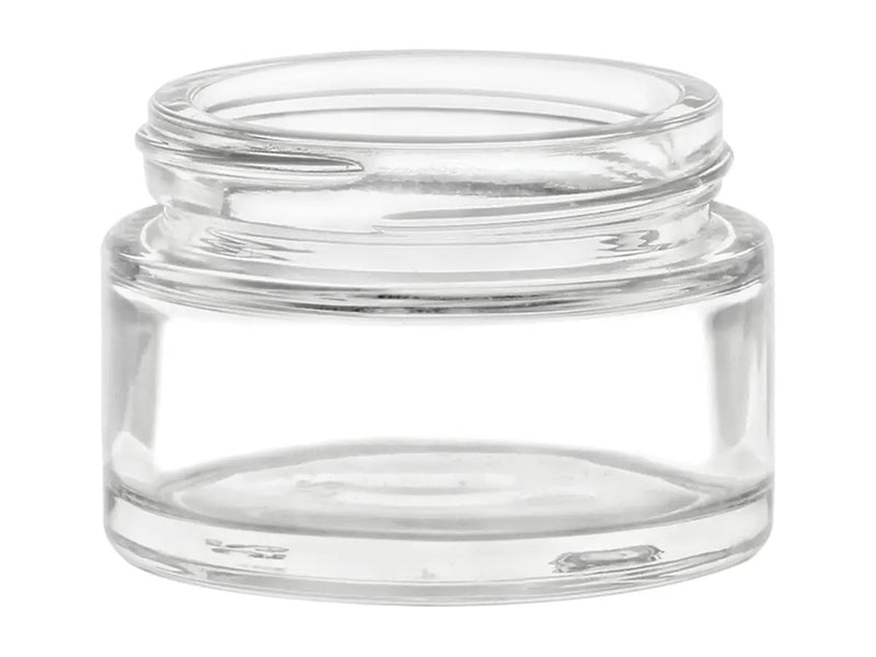 1 oz Clear 48-400 Glass Jar