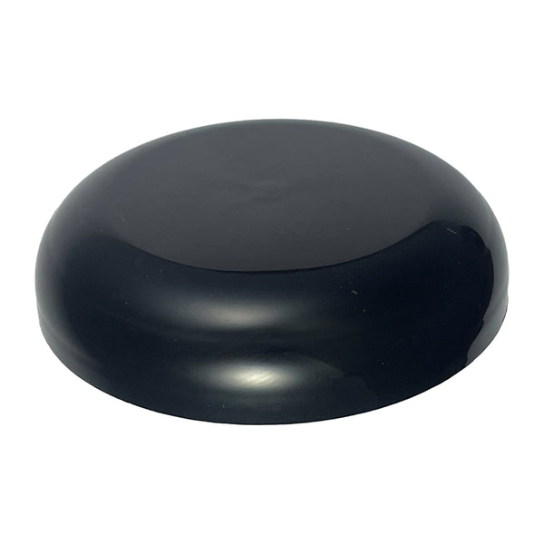 70-400 Black Dome Plastic Cap (No Liner)