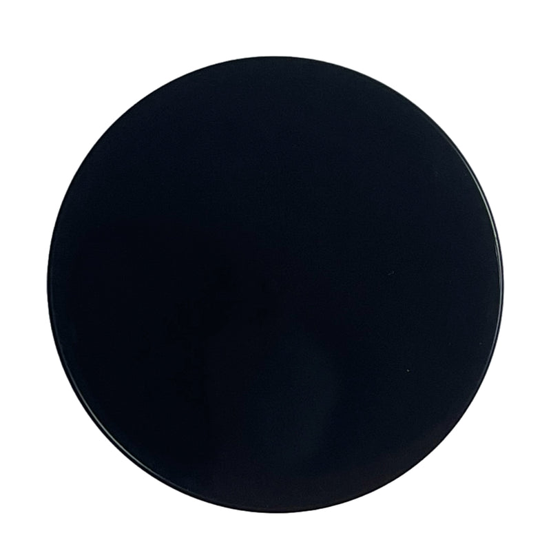 58-400 Smooth Black Cap (Universal Heat Seal Liner)