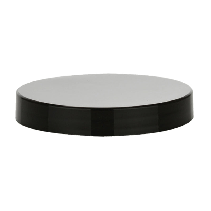 70-400 Black Smooth Plastic Cap (No Liner)