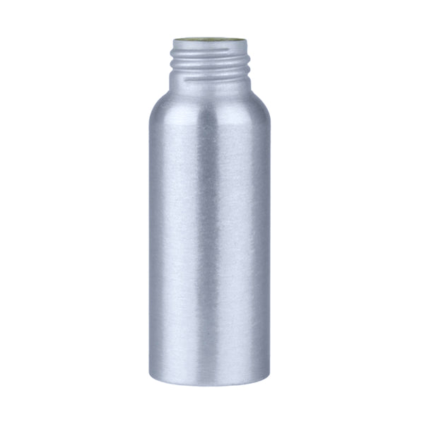 2 oz (60 mL) 24-410 Brushed Aluminum Cosmo Round Bottle