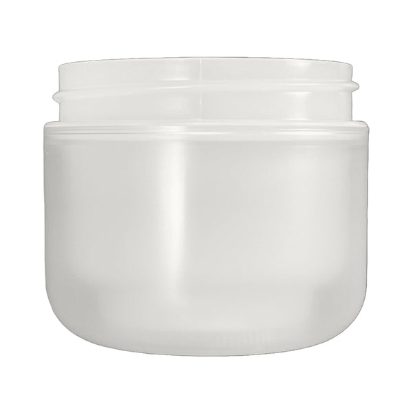 2 oz Natural-Colored 58-400 PP Double Wall Plastic Jar