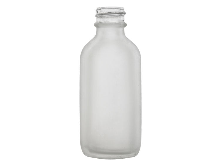 85 mL (3 oz) Boston Round Clear Glass Bottle 22-400