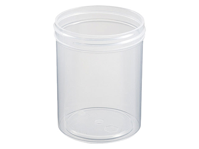 08 oz Clear Basic Plastic Jar - 70/400