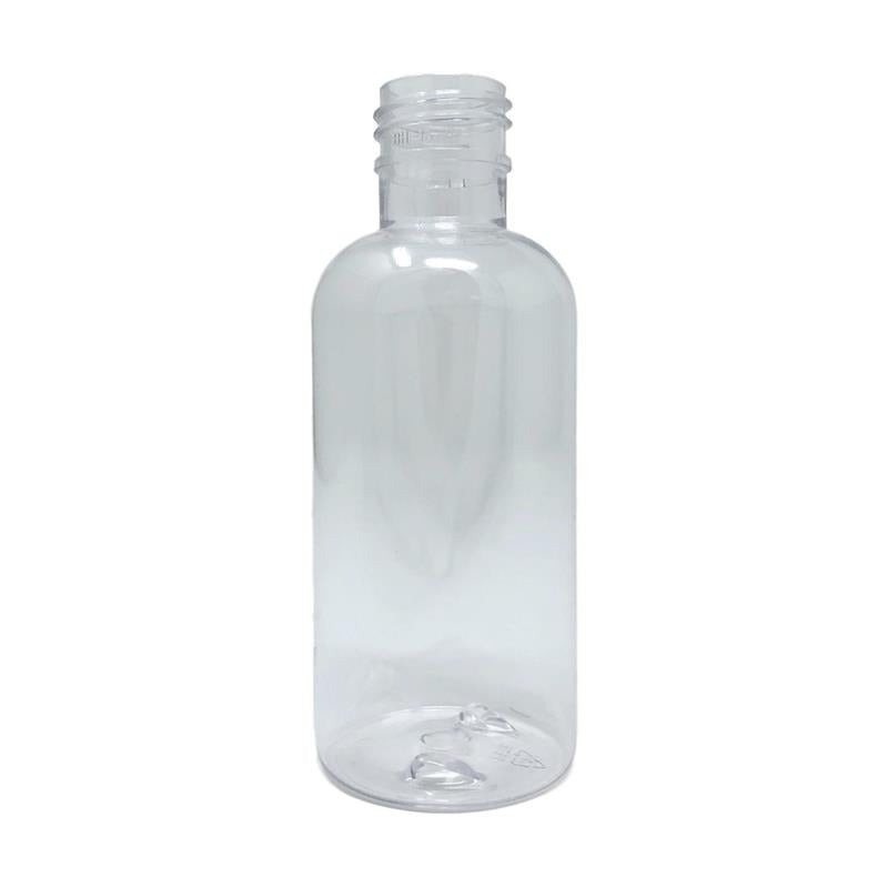 4 oz Clear 24-415 Boston Round PET Bottle - Citadel Packaging